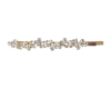 2019 Latest Bobby Pins Irregularity Rhinestone decorated Hairpins Twisted Floral Plastic stones Flat hairclip 7CM for Woman
