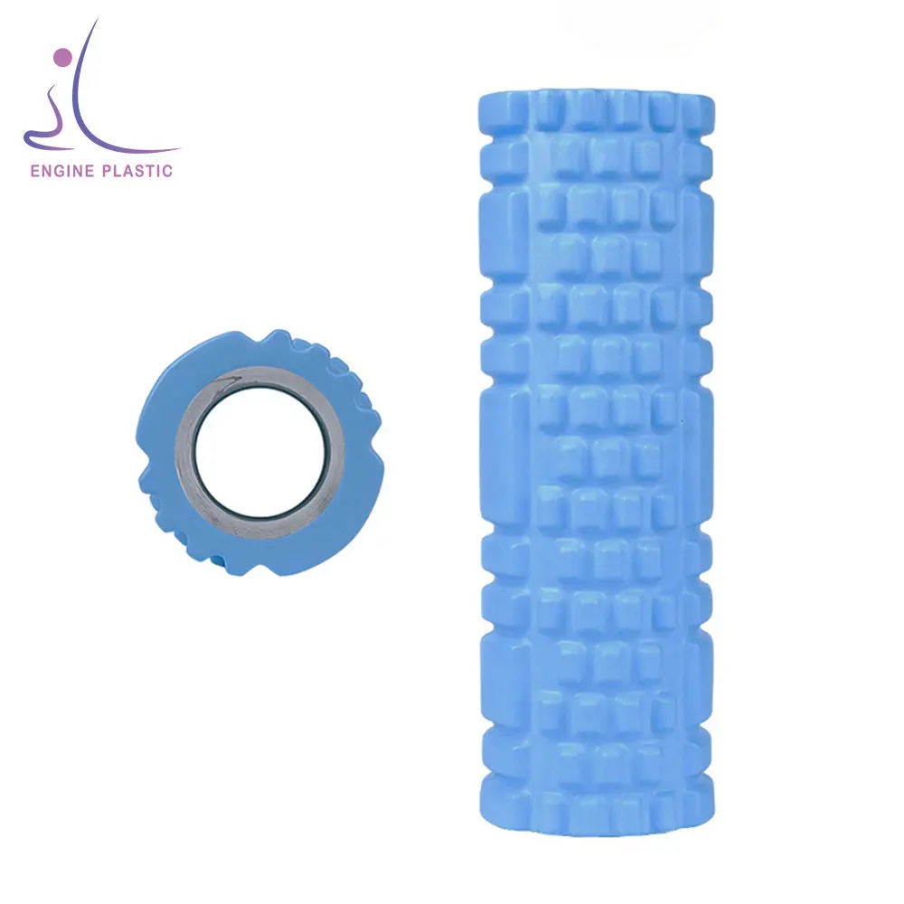 

Wholesale Private Label Gym Equipment Eco Material Yoga Physical Therapy Hollow Foam Roller