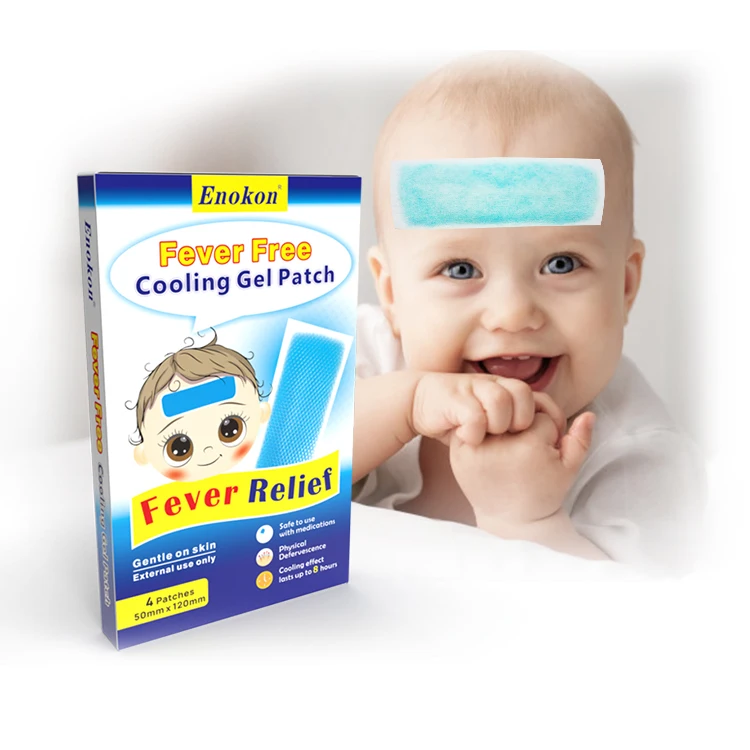 

Hot sale summer baby regular cooling gel patch relieving headache fever patch