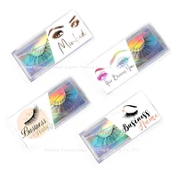 

USA Free shipping Wholesale Private Label High Quality Wholesale 3D Mink False Eyelash Packaging Box Custom logo