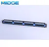 Miidoe 1u utp 24 port jack computer patch panel with cable management