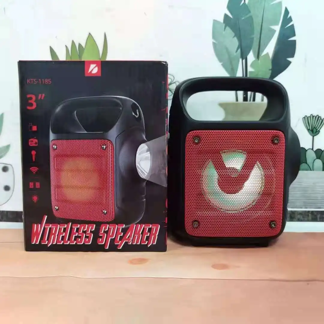 

KTS-1185 wireless speaker with Torch function portable design