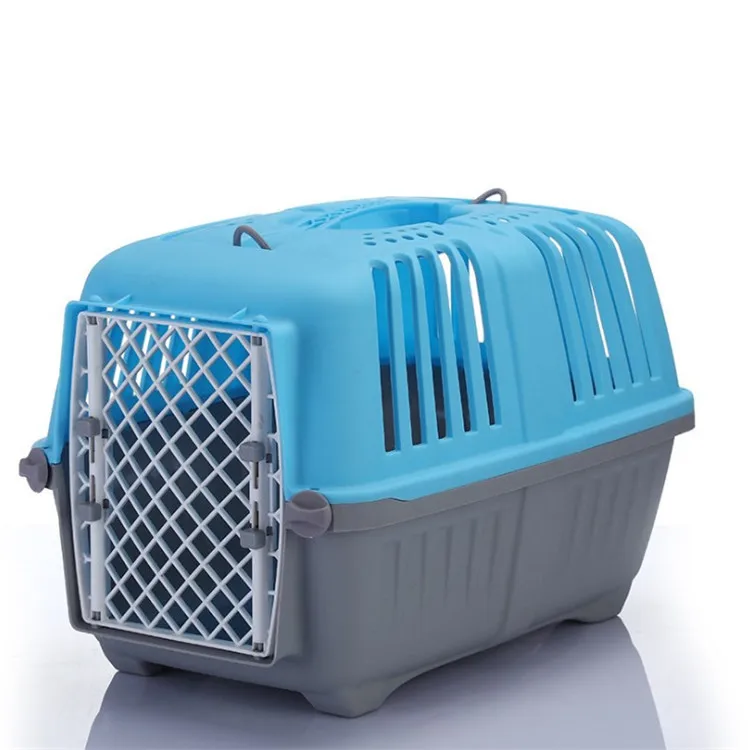 High Quality Portable Pet Carrier Airline Approved Plastic Cat Cage For