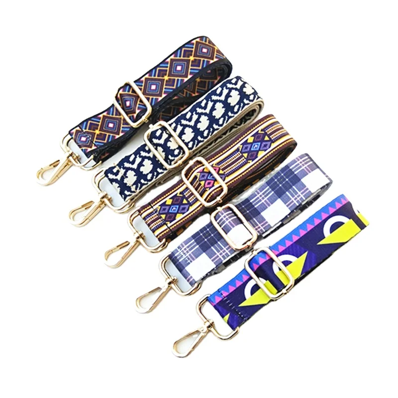 

Meetee B-J080 3.8cm Backpack Luggage Handbag Accessories Slung Color National Long Shoulder Strap, 5 colors