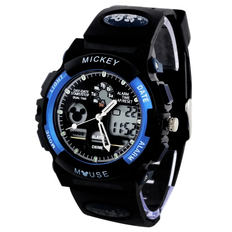 

Hot Sale Fashion Brand Alarm Stopwatch Digital Wrist Watch Waterproof Sport Watches for Teens