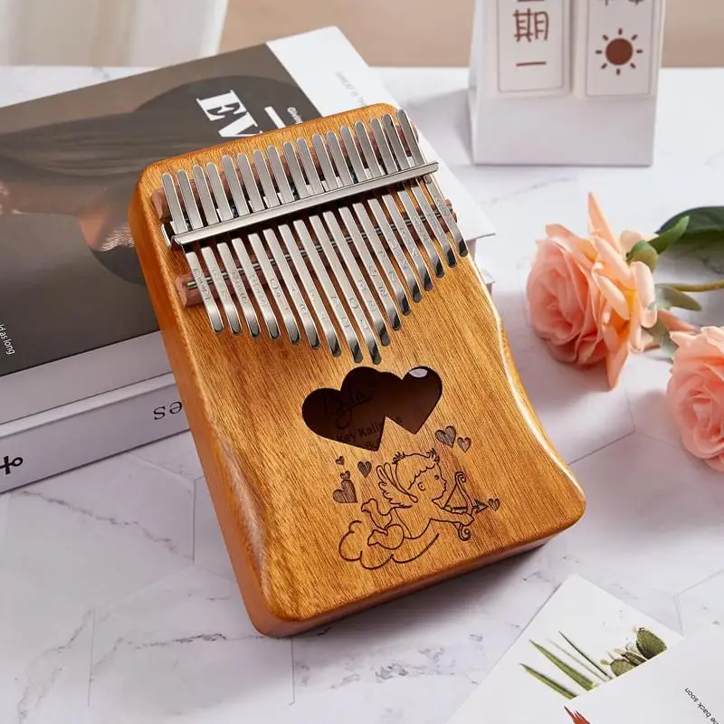 

chinese musical instrument maracas kalimba thumb piano custom music box for playing indoor