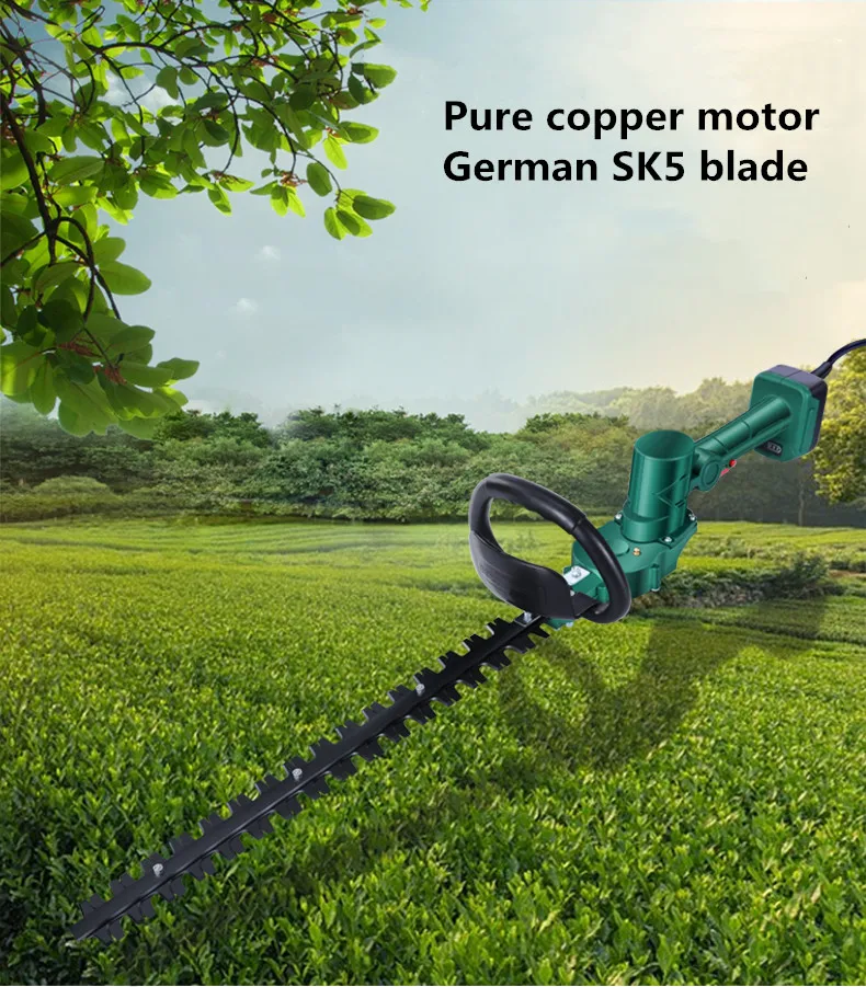 
Yodoo Powerful Dual Blade Lithium battery Hedge Trimmer 