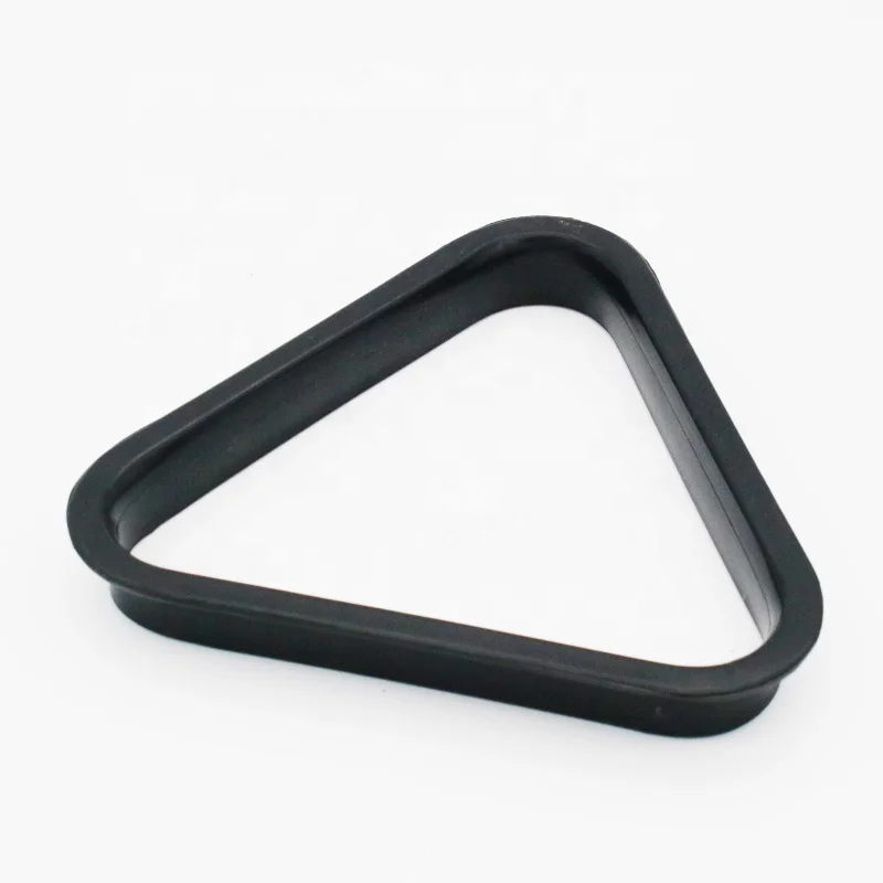 

High Quality 15 Ball Pool Billiard Table Rack Triangle Plastic 2-1/4 inch Billiard Ball, Black