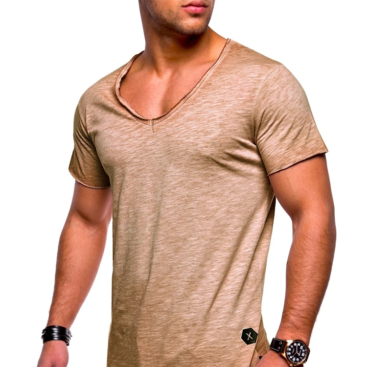 

Men Dry-Fit Moisture Wicking Active Training Athletic Performance T-Shirt