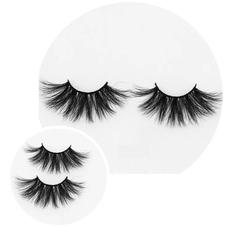 

Super lashes Wholesale Custom Private Label Box 3d Lash Faux Mink Silk Curler Eyelash, Black color