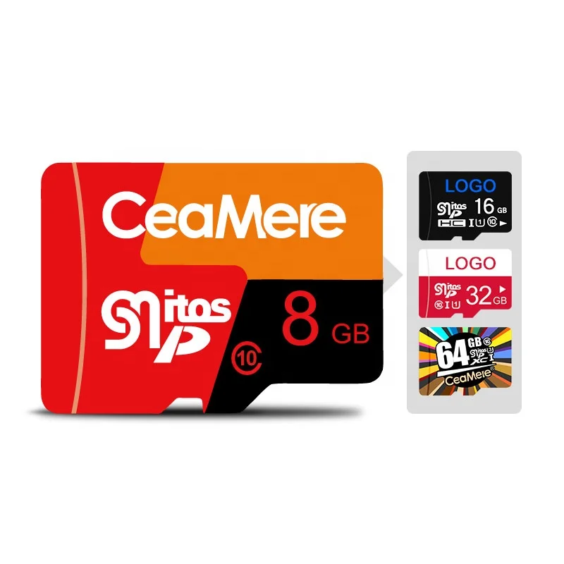 

Ceamere Wholesale Memory Card 8GB Micro Memory TF Card 4GB 16GB 32GB 64GB 128GB 256GB Class10 Camera Mini Memory SD Cards 16GB