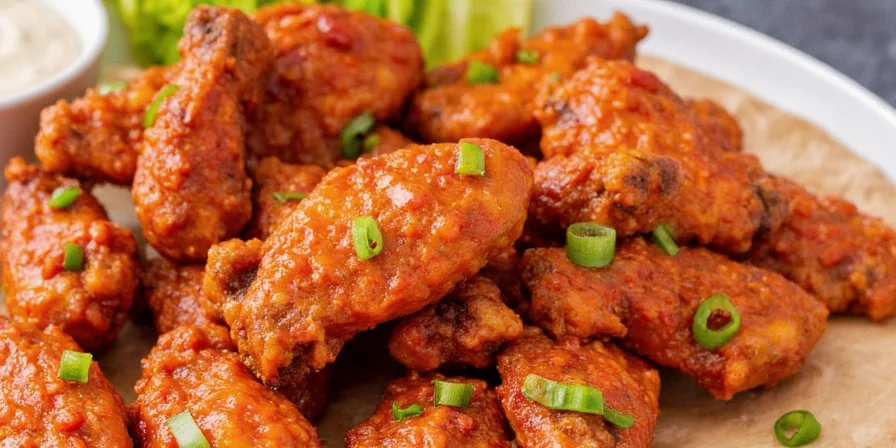 wings with paprika and sesame