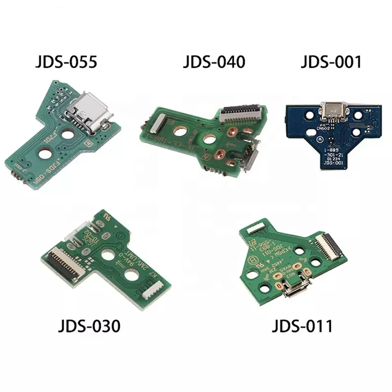 

JDS-001 011 030 040 055 Micro USB Connector Module For Sony PS4 Controller Charging Port Socket Board 12 Pin Ribbon Flex Cable