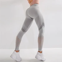

Best selling hollow out gym legging super stretchy high waist seamless leggings for women