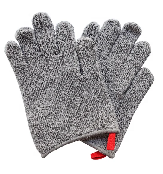 

Black Branded Oven Special Gloves Profesional For Microwave Oven, Grey