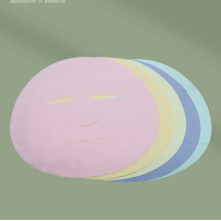 

High Quality smooth and delicate face facial set skin care Disposable facial mask paper, Multiple colour