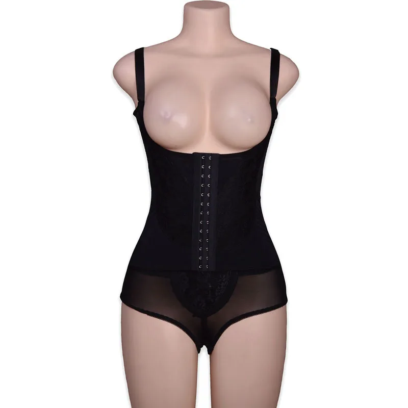 

New design slimming shaper four season jacquard court women corset minceur femm