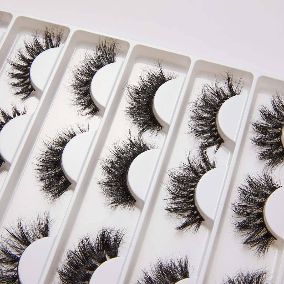

2021 fashion professional can be customized 18 mm mink super fluffy eyelashes wholsale