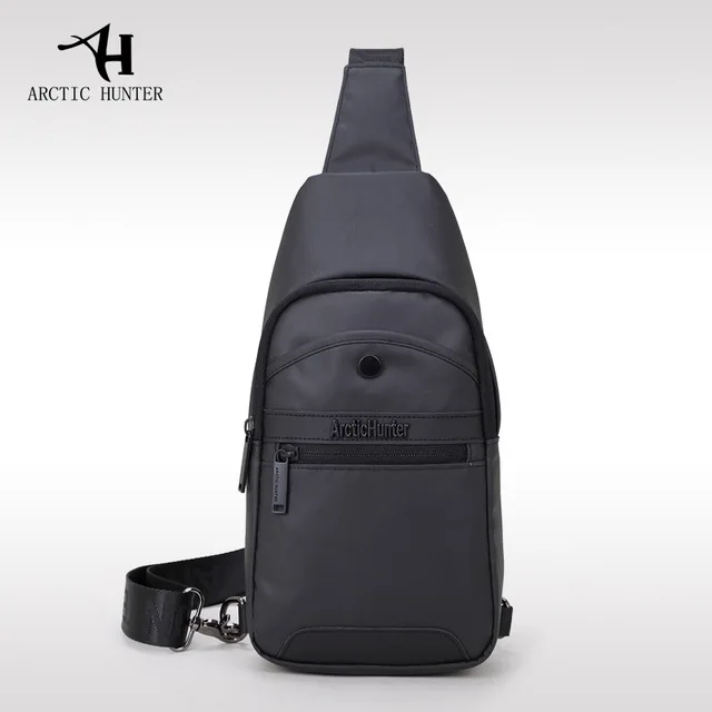 

Top Bolsos De Hombro Mujer Multipackets Sport Chest Bag Big Sling Bags Anti Theft Sling Bag, Black