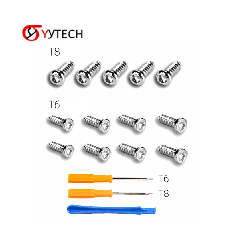 

SYYTECH Game Controller T6 T8 Screw Suit Screws Kit for Xbox Series S X Xbox One S X Gaming Replacement Accessories