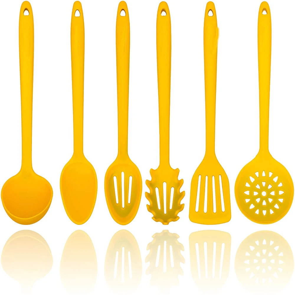 Silicone Kitchen Utensils Set Best Kitchen Tools 6piece Silicone