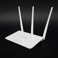 

Easy Setup Tenda F3 wireless Router Modem 300Mpbs High Range 3*Antenna Repeat Signal Coverage English Firmware
