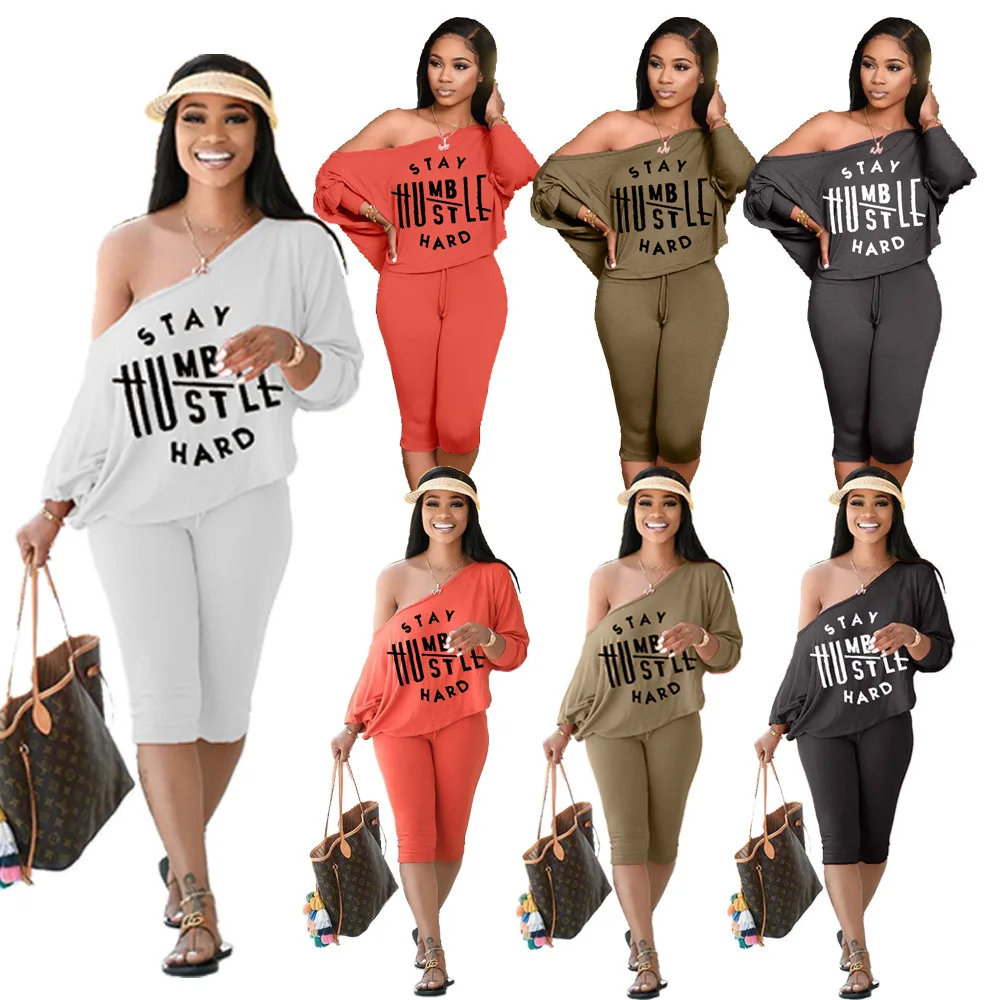 

Fall Gym Club Outfits For Women Sexy Girl Long Sleeve Streetwear Summer 2 Piece Set Women Clothing Casual Two Piece Short Set