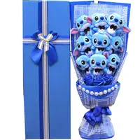 

New Cartoon Bouquet Gift Set Stitch Doll Rose Girlfriend Birthday Valentine's Day Gift