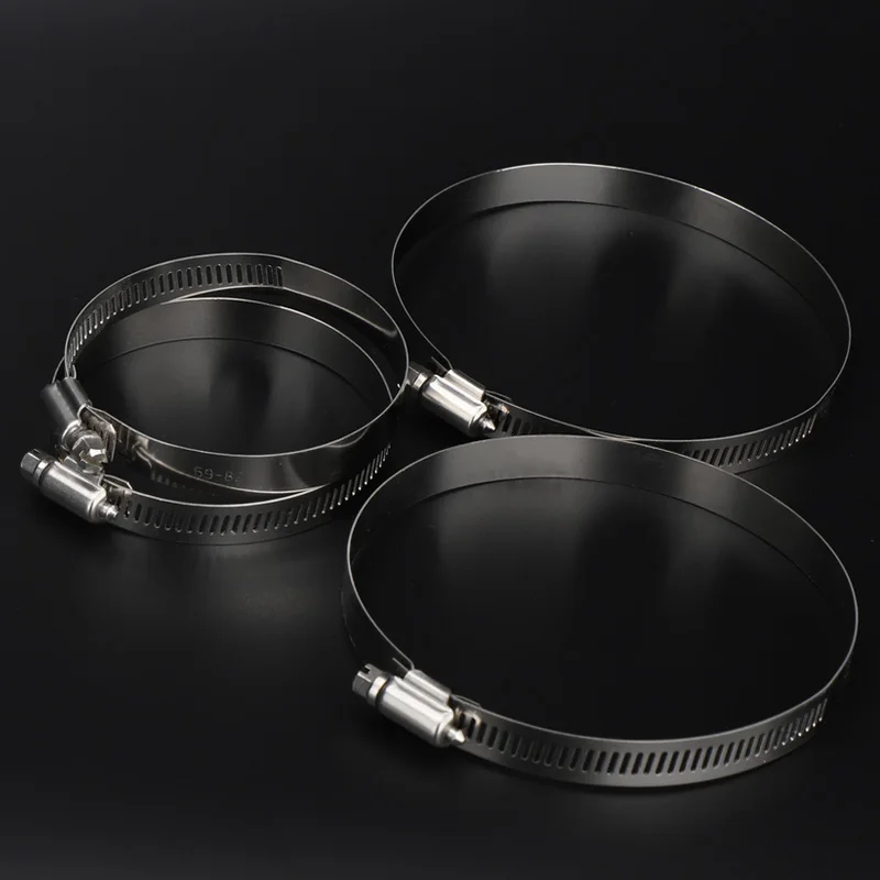 
HVAC system stainless steel Heavy Pipe Fitting American Type Hose Clamp plastic clamps clips 