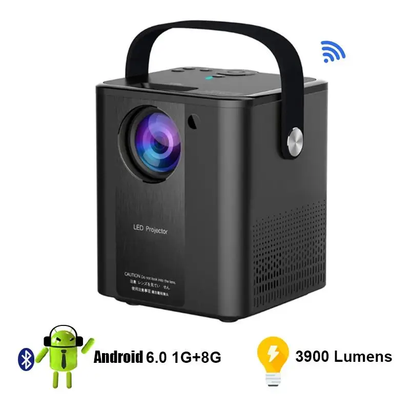 

LED Projector Full HD 1080P Video Projector Mobile Wifi Mini Portable Projector Movie Beamer For Home PR51001