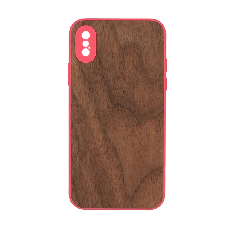 

Factory Store Phone Case Wooden Phone Housing OEM Brand Wood phone Case For IphoneX/XS, Brown