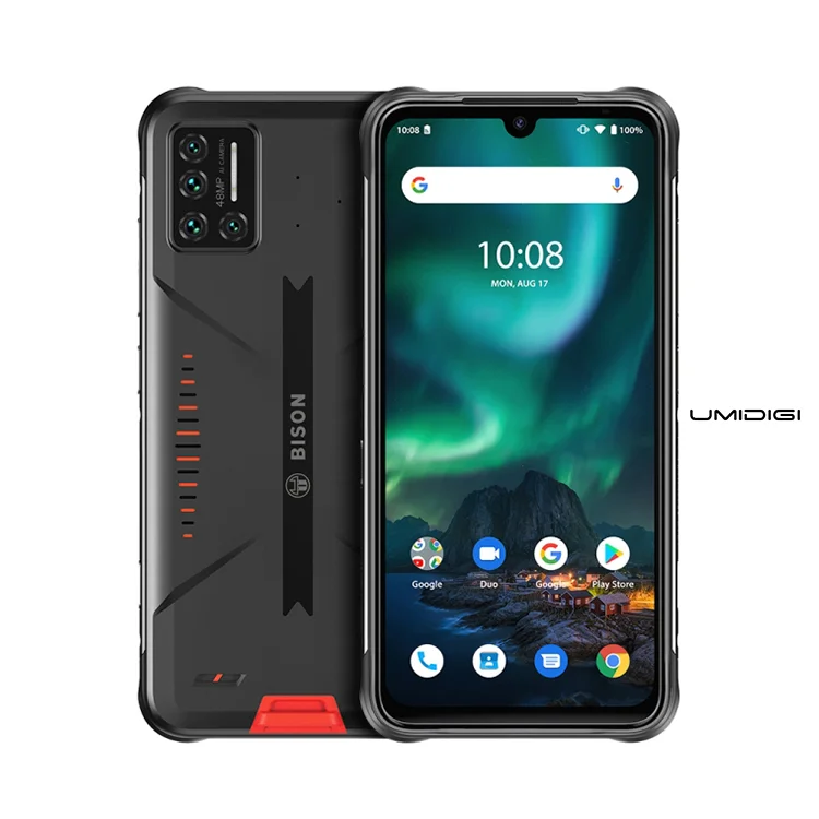 

Drop shipping Selling Cell phone UMIDIGI Bison Rugged 6GB+128GB 6.3 inch 4G Android 10 Phones mobile android