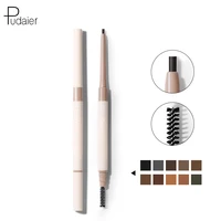 

EyeBrow Pencil Cosmetics Makeup Tint Long Lasting Paint Tattoo Eyebrow Waterproof Black Brown Eye brow Private Label