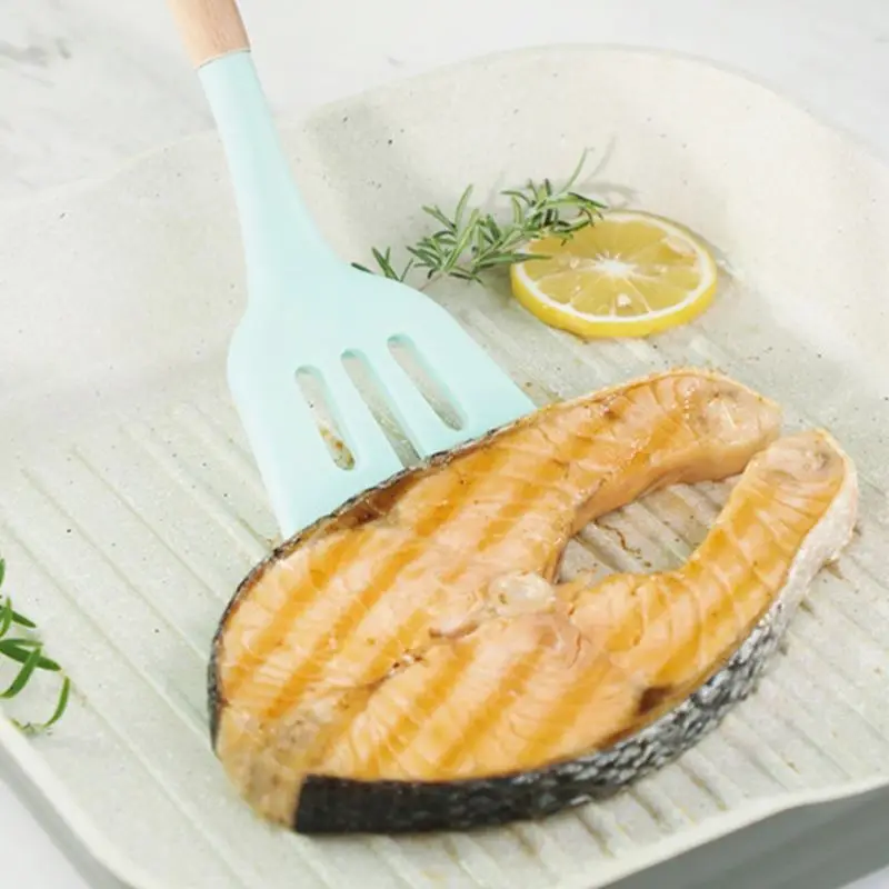 

High Quality Beater Mixer Color Non-stick Kitchenware Manual Silicone Egg Whisk