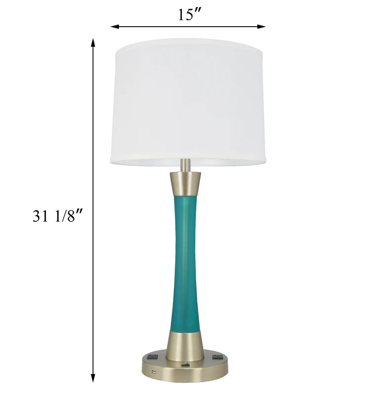 brushed nickel desk lamp