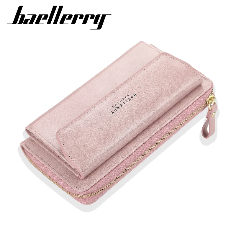 

2021 baellerry fashion vegan PU leather vintage envelope Shoulder bag ladies' wallet