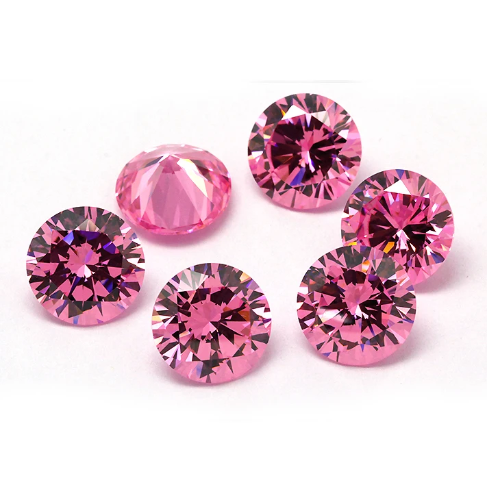 

Round shape 5.0mm 6.0mm 7.0mm CZ Color Cubic Zirconia loose AAA AAAA AAAAA quality Cubic Zirconia