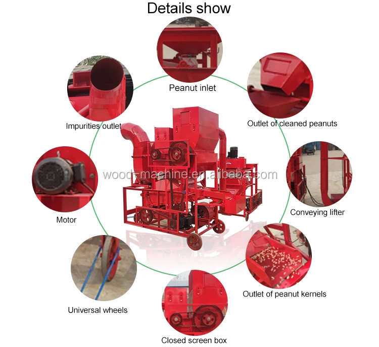 peeling peanut machine peanuts sheller process automatic peanut shelling machine reliable price