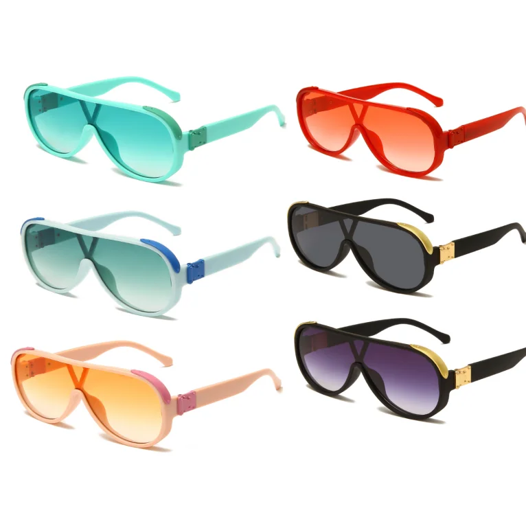 

Custom Logo Design Shades UV400 Plastic Square unisex 2022 New Style jelly color polygon Leopard Rectangle Sunglasses