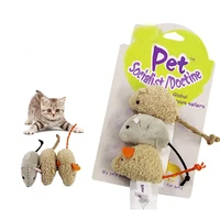 

Durable cheap plush dog custom pet chew molar interactive Simulation mouse cat toy