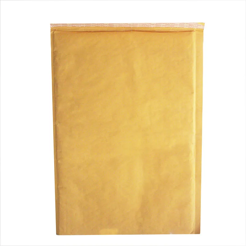 
Envelope Bag Bubble Mailer for Postal Packaging Bag Kraft Paper Yellow 