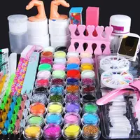 

UV Gel Nail Art Acrylic Powder French Tips Salon Kit