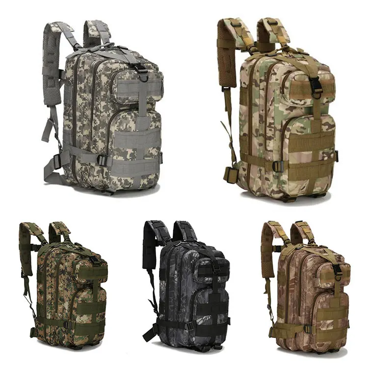 

Assault Pack Backpack Army Molle Bug Backpacks Rucksack for Outdoor Hiking Camping Trekking Military Tactical bag, Customized color
