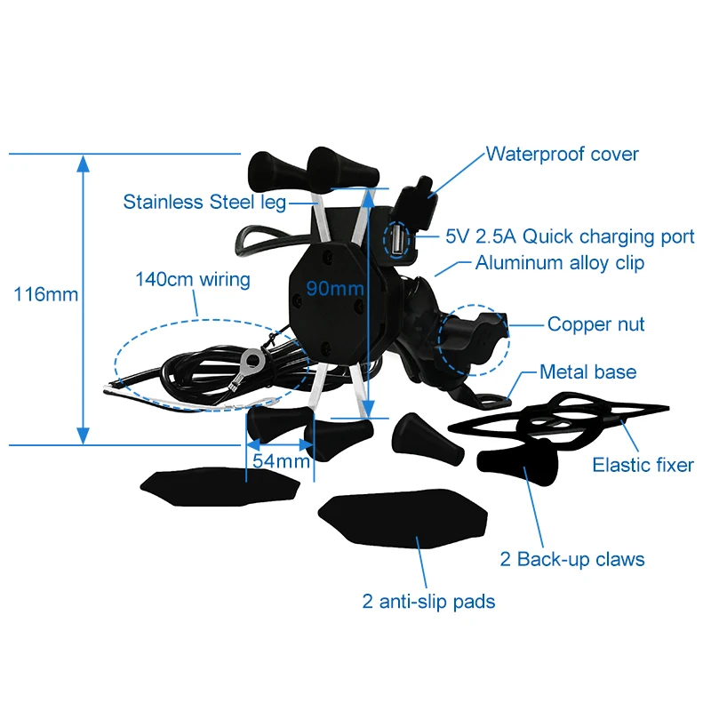 iphone bracket for motorcycle