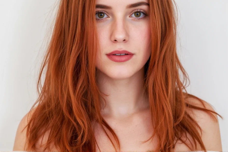 Copper Ginger Hair Color: Natürliche Wärme mit Kupfer-Untertönen