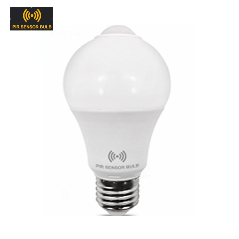 super bright outdoor indoor 5w/7w/9w PIR motion sensor led  bulb