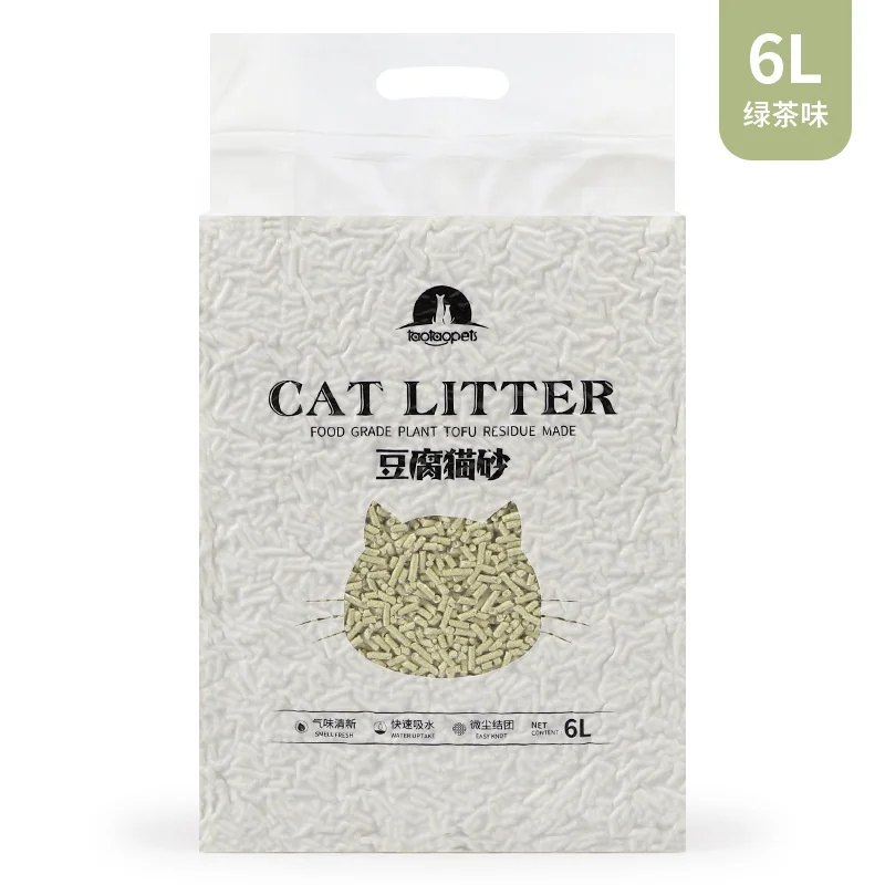 

2021 New Product Hot Sale Best Oem Cat Friendly Flushable Super Odor Control Tofu Cat Litter