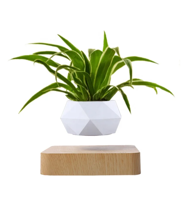 

Magnetic Floating Creative Mini Plant Ceramic Human Shape Small Succulent Flower Pot, Yellow
