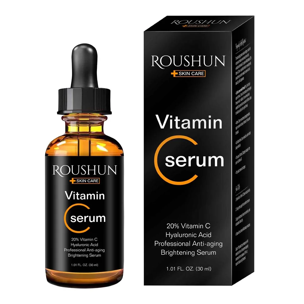 

ROUSHUN Organic Whitening Serum Vitamin C Anti-Aging Face Serum