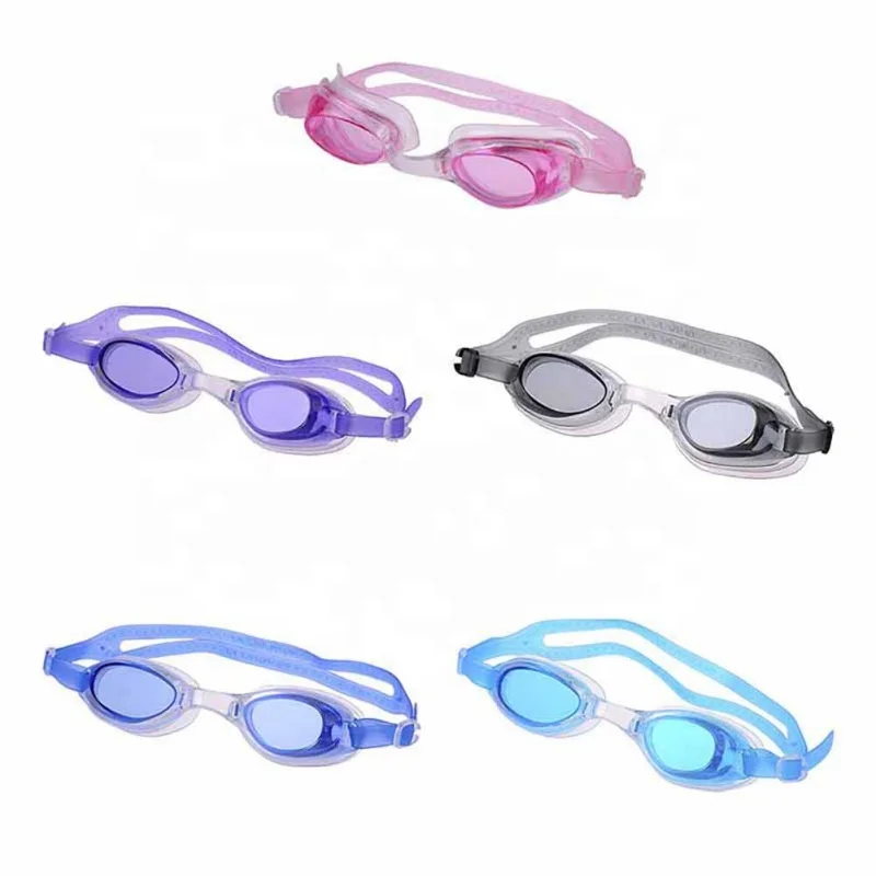 

Children Water Sports flate silicone waterproof anti-fog swimming Underwater Diving Eyeglasses Kids, Choose